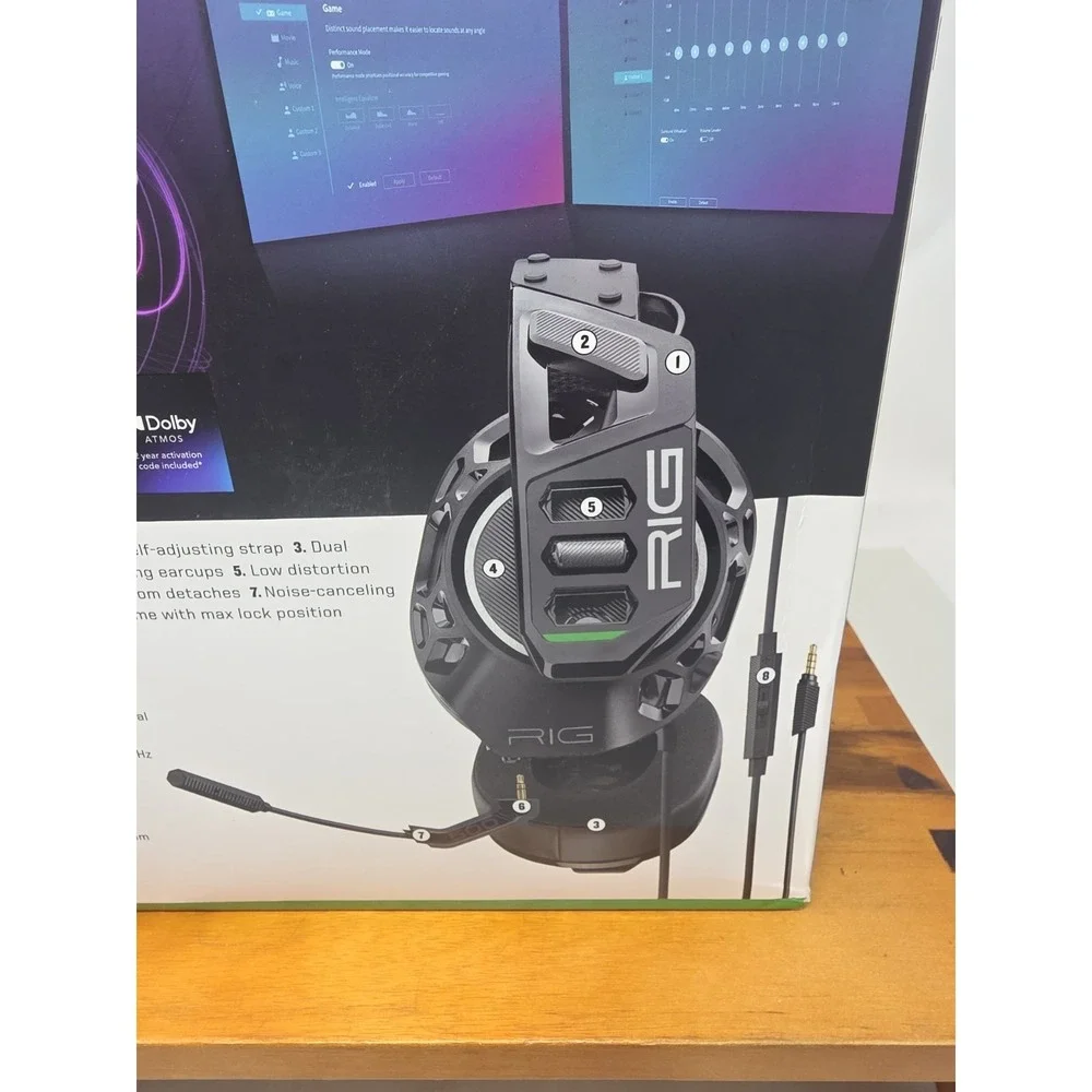 RIG 500 PRO HX Wired Gaming Headset Xbox PlayStation Switch PC New Sealed